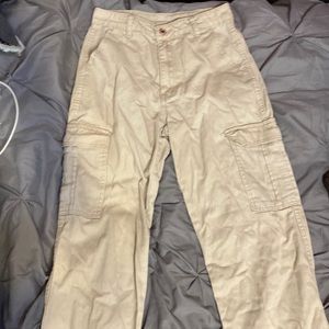 Tan Cargo Jeans